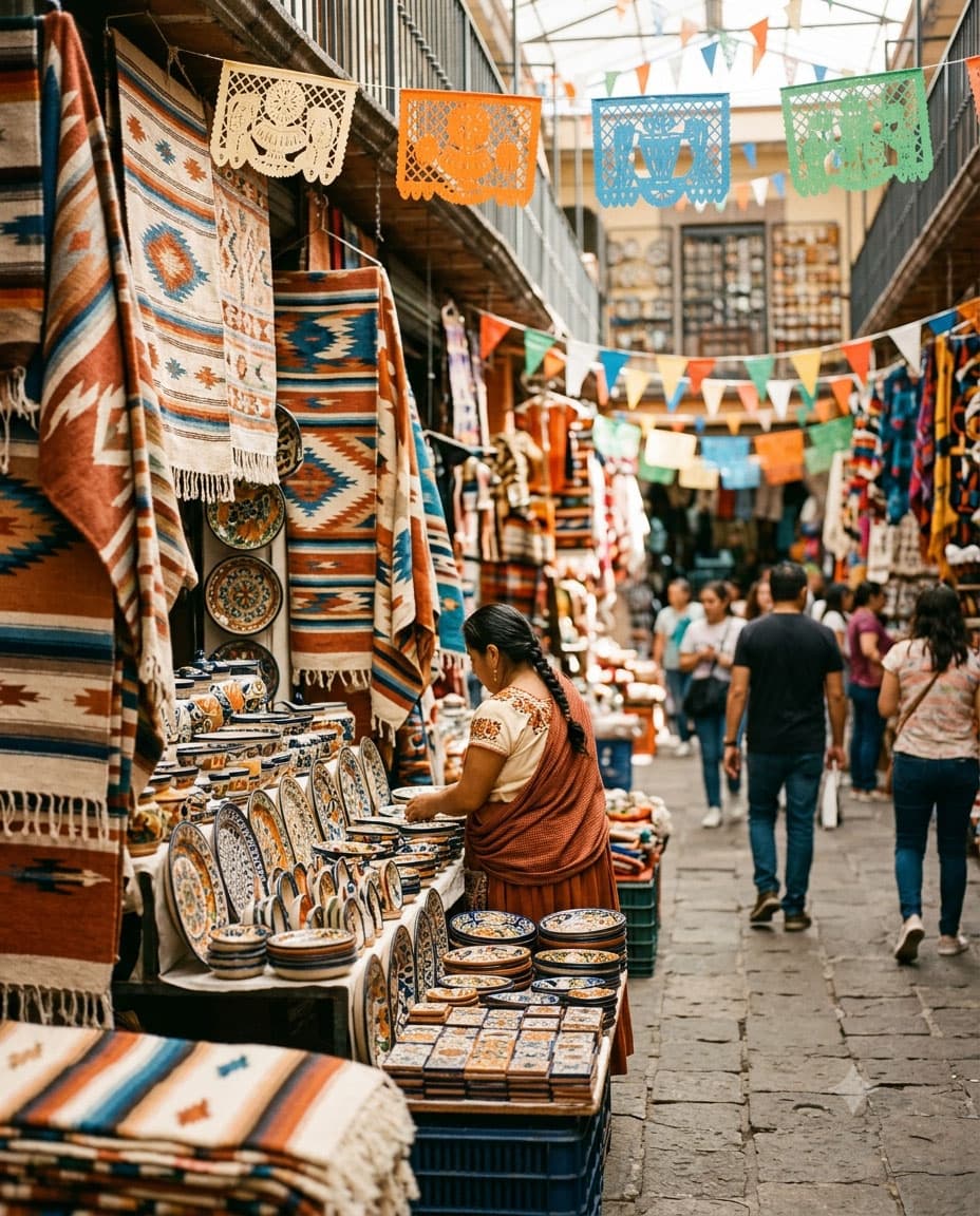 La Ciudadela Craft Market in Mexico City